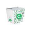 Pot à pâtes personnalisé en carton 32 Oz - Impression jusqu'à 4 couleurs