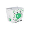 Pot à pâtes personnalisé en carton 32 Oz - Impression jusqu'à 4 couleurs