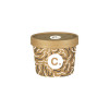 Pot à soupe personnalisé en carton avec couvercle 12 Oz - Impression jusqu'à 4 couleurs