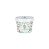 Pot à soupe personnalisé en carton avec couvercle 12 Oz - Impression jusqu'à 4 couleurs