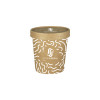 Pot à soupe personnalisé en carton avec couvercle 16 Oz - Impression jusqu'à 4 couleurs