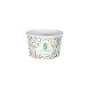 Pot à glace 4 Oz en carton personnalisé - Impression jusqu'à 4 couleurs