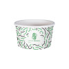 Pot à glace 8 Oz en carton personnalisé - Impression jusqu'à 4 couleurs