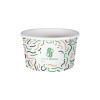 Pot à glace 8 Oz en carton personnalisé - Impression jusqu'à 4 couleurs