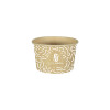 Pot à glace 4 Oz 100% carton 0% plastique personnalisé - Impression jusqu'à 4 couleurs