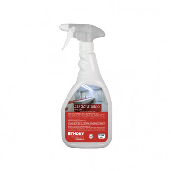 Spray détergent détartrant désinfectant virucide sanitaires 750 mL - PAE