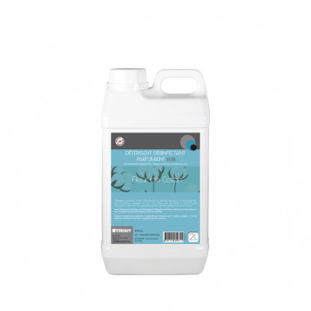 Détergent désinfectant parfumant sols Fleur de coton 2 L