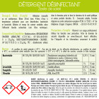 Détergent désinfectant virucide sols et surfaces parfum Zeste de soleil 5 L