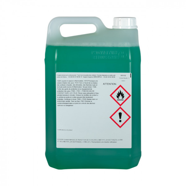 Détergent sols ultra puissant 5L + désinfectants.