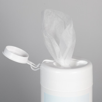 Lingettes antiseptiques désinfectantes virucides mains et matériel - Boîte de 100
