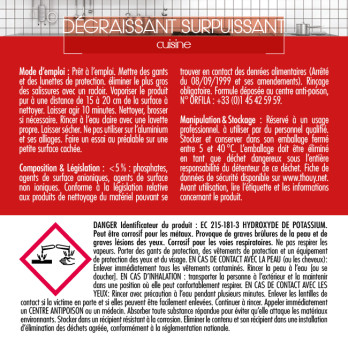 Dégraissant surpuissant cuisine 5 L - PAE