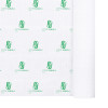 Nappe en papier gaufré blanc 1,20 x 25 m - Impression 1 couleur