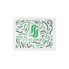 Lingette rafraîchissante personnalisée 6 x 8 cm - Étui blanc - Impression jusqu'à 3 couleurs