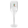Flûte à champagne réutilisable 15 cL personnalisée - Gamme Luxe - Impression jusqu'à 3 couleurs
