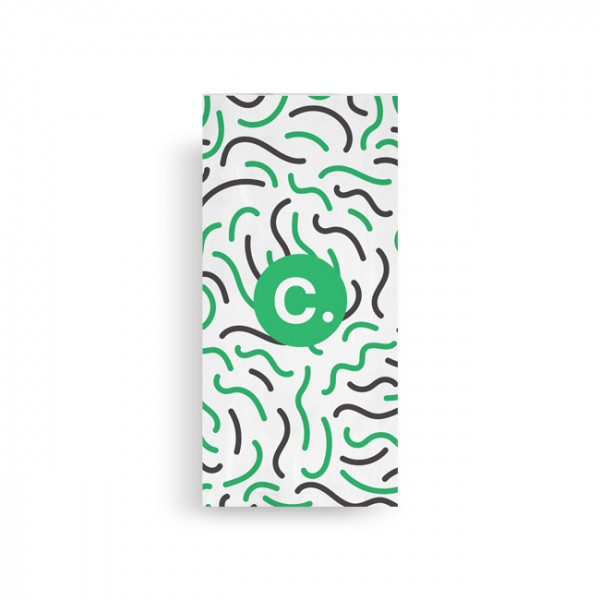 Sachet blanc à poulet personnalisable
