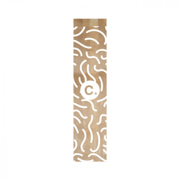 Sachet baguette x 2 personnalisé en papier 14 + 6 x 54 cm - Impression jusqu'à 3 couleurs
