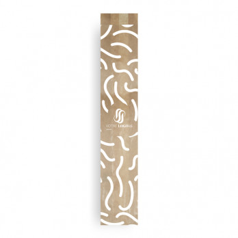 Sachet baguette x 1 personnalisé en papier 10 + 5 x 54 cm - Impression jusqu'à 3 couleurs
