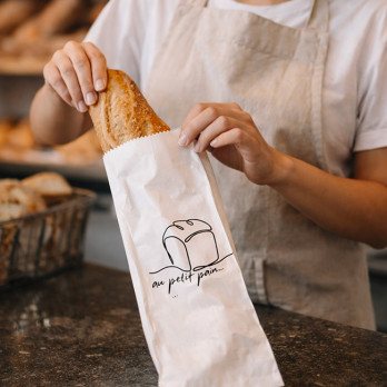 Sachets baguettes personnalisés
