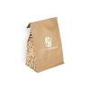 Sac SOS personnalisé en papier kraft 32 + 16 x 34,5 cm - Impression jusqu'à 3 couleurs