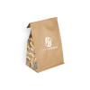 Sac SOS personnalisé en papier kraft 32 + 16 x 34,5 cm - Impression jusqu'à 3 couleurs