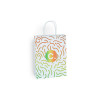 Sac papier blanc personnalisé logo