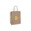 Sac kraft à personnaliser avec logo