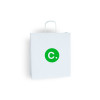 Sac papier blanc personnalisable