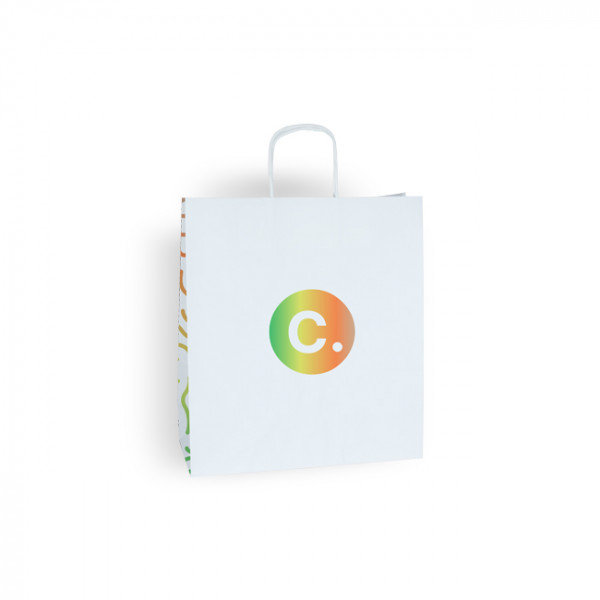 Sac blanc personnalisé couleurs illimitées
