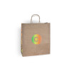 Sac kraft avec logo personnalisé