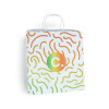 Sac en papier blanc à personnaliser avec logo