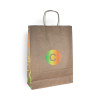 Sac en papier kraft avec logo