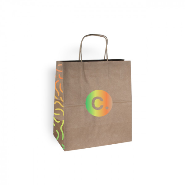 Sac en papier kraft à customiser