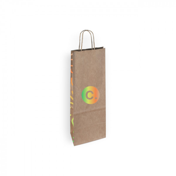 Sac papier kraft avec logo imprimé