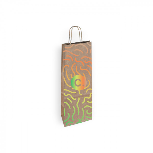 Sac papier kraft impression logo