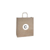 Sac cabas papier personnalisable kraft