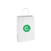 Sac en papier blanc personnalisable