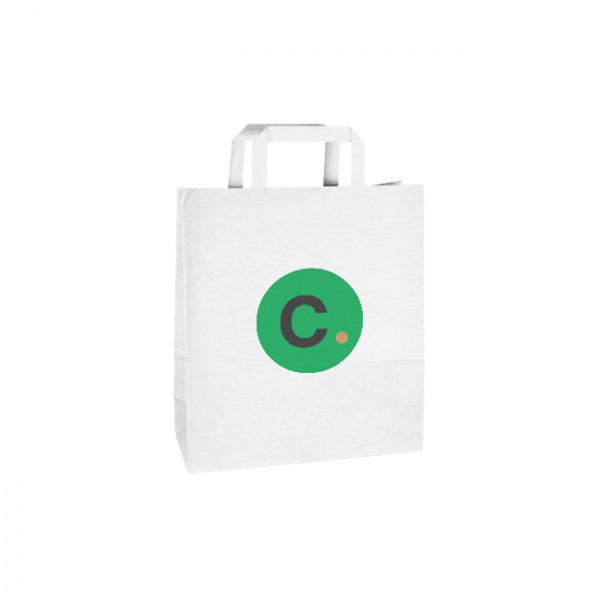 Sac cabas blanc personnalisé