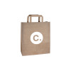 Sac à poignet kraft personnalisé