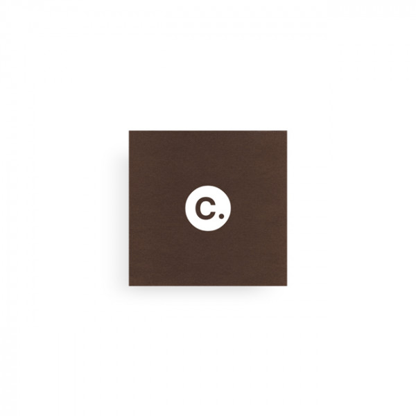 Serviette personnalisée en papier molletonné 12 couleurs au choix 20 x 20 cm - Impression 1 à 2 couleurs
