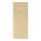 Serviette en soft aspect tissu kraft pliage kangourou 32 x 40