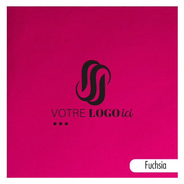 Serviette personnalisée en papier molletonné 14 couleurs au choix 40 x 40 - Impression 1 à 2 couleurs