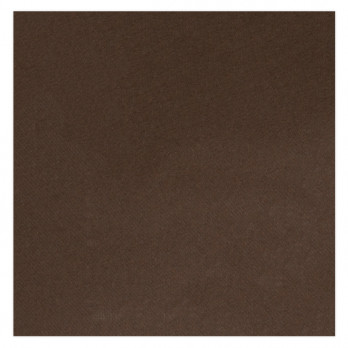 Serviette en soft aspect tissu chocolat 40 x 40