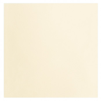 Serviette en soft aspect tissu ivoire 40 x 40