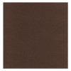 Serviette en papier molletonné chocolat 40x40 - Double point