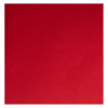 Serviette en papier molletonné rouge 40x40 - Double point