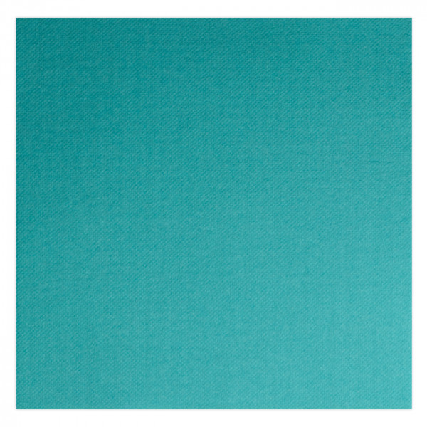 Serviette papier molleton turquoise 40x40cm - 2 épaisseurs