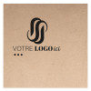 Serviette personnalisée en papier kraft 40x40 - 2 plis - Impression 1-2 couleurs