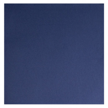 Serviette en papier molletonné bleu marine 40 x 40
