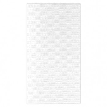 Serviette en papier molletonné blanc pliage en 6 - 30 x 40