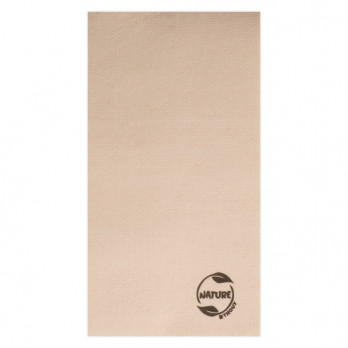 Serviette en papier molletonné kraft pliage en 6 - 30 x 40